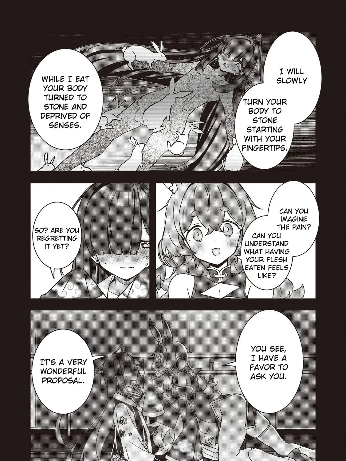 Also Sprach for Rabbit: Eliminate the Murderous Rabbits Hiding in the Underground Mall Chapter 9 page 13 - 