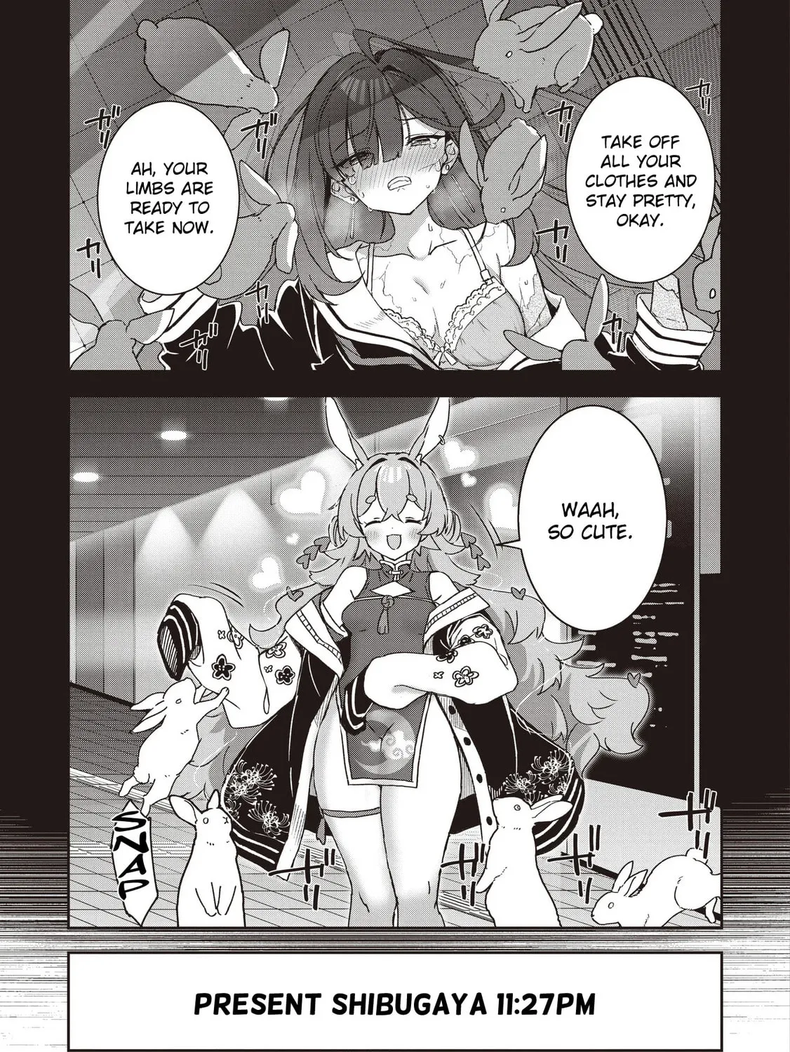 Also Sprach for Rabbit: Eliminate the Murderous Rabbits Hiding in the Underground Mall Chapter 9 page 33 - 