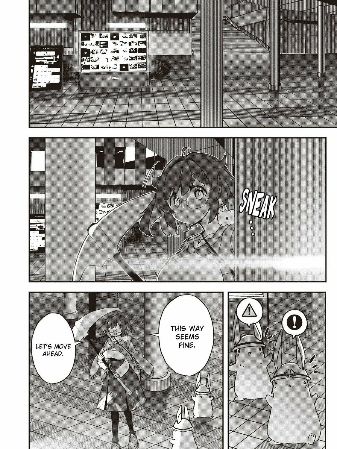 Also Sprach for Rabbit: Eliminate the Murderous Rabbits Hiding in the Underground Mall Chapter 9 page 35 - 