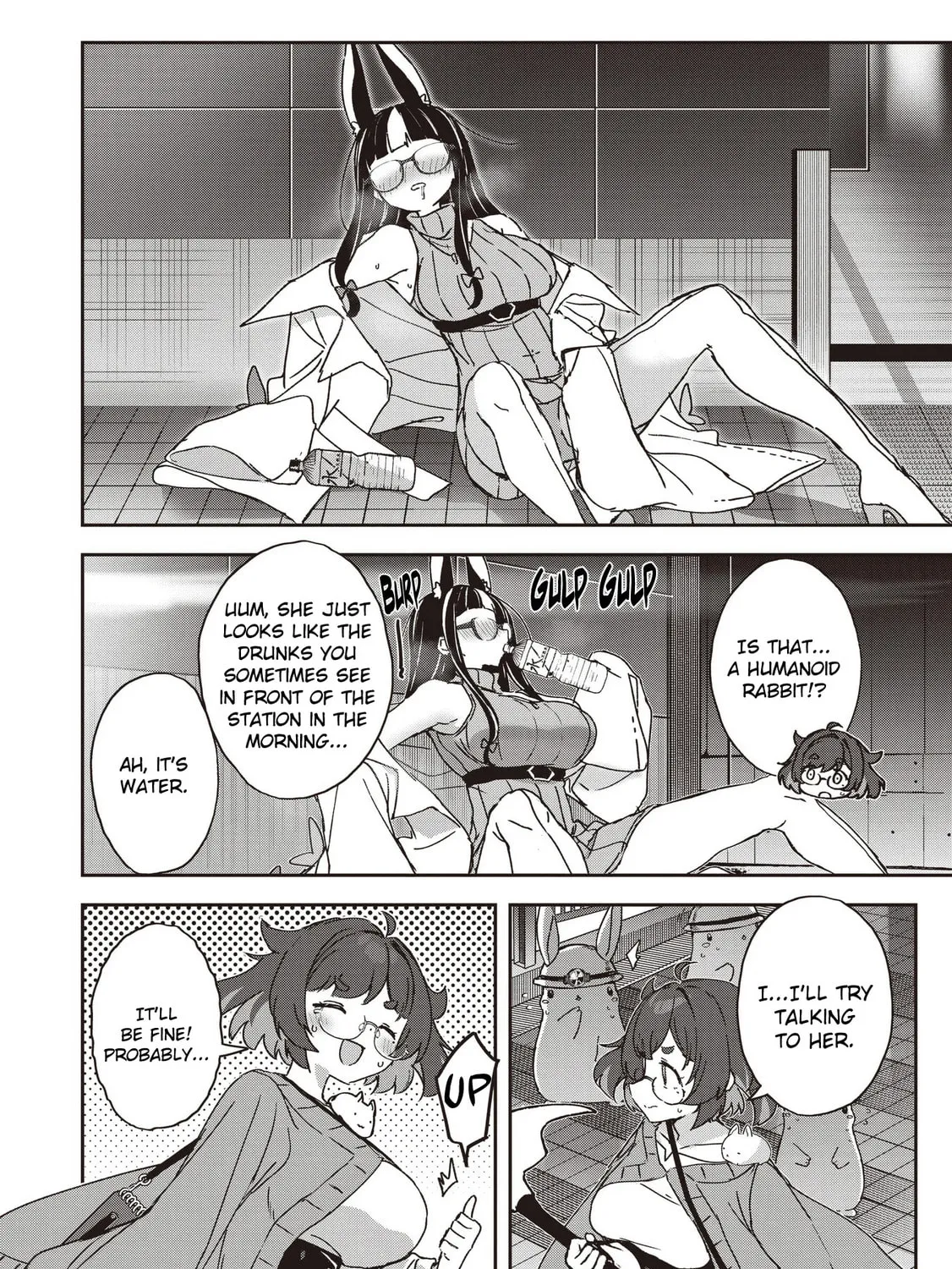 Also Sprach for Rabbit: Eliminate the Murderous Rabbits Hiding in the Underground Mall Chapter 9 page 43 - 