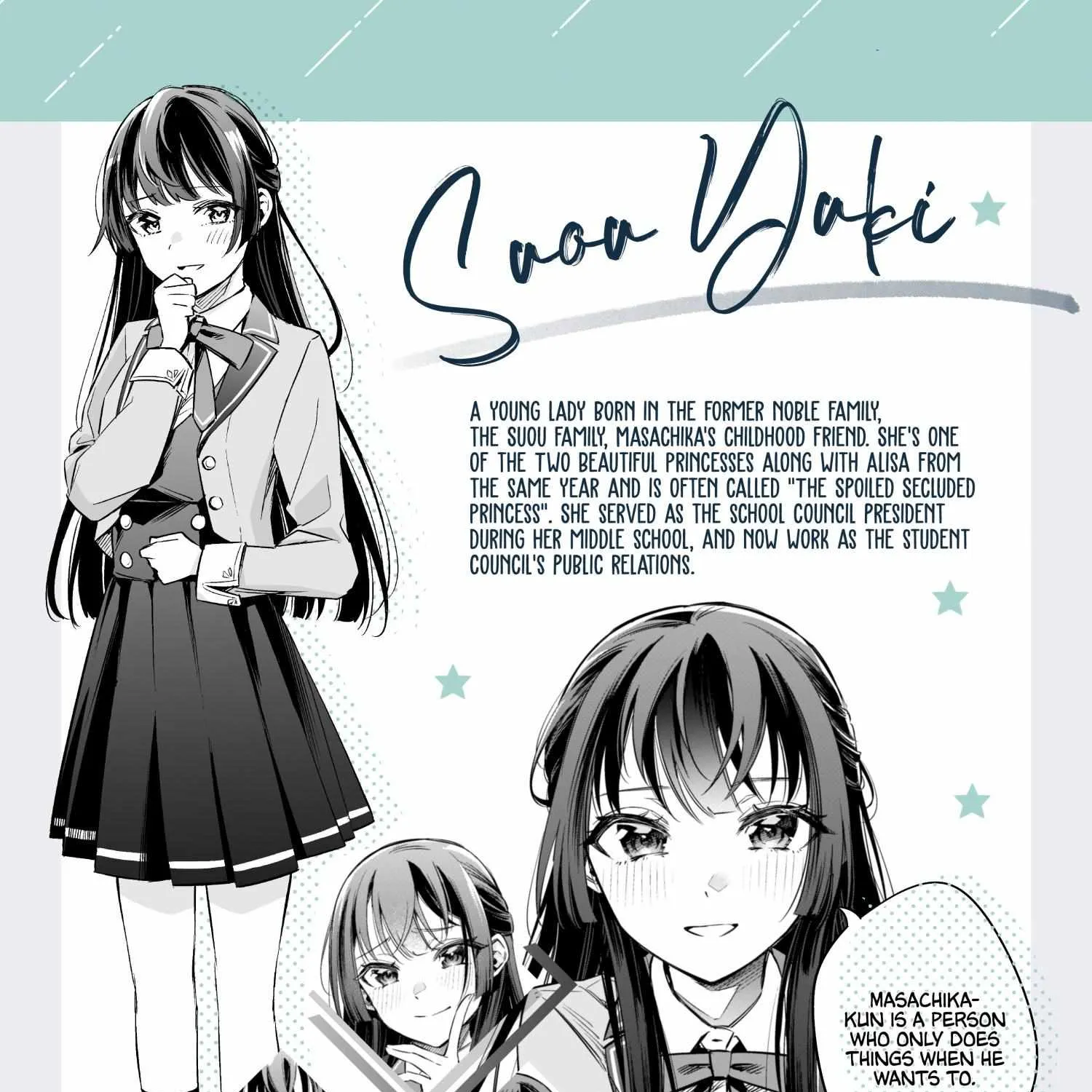 Alya, Who Sits Next to Me, Sometimes Whispers Sweet Nothings in Russian Chapter 0.3 page 1 - 