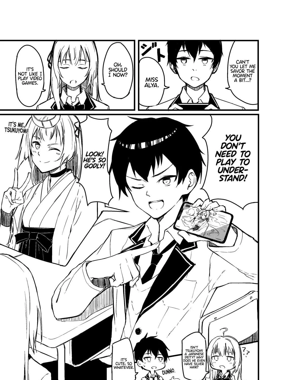Alya, Who Sits Next to Me, Sometimes Whispers Sweet Nothings in Russian Chapter 0 page 10 - 