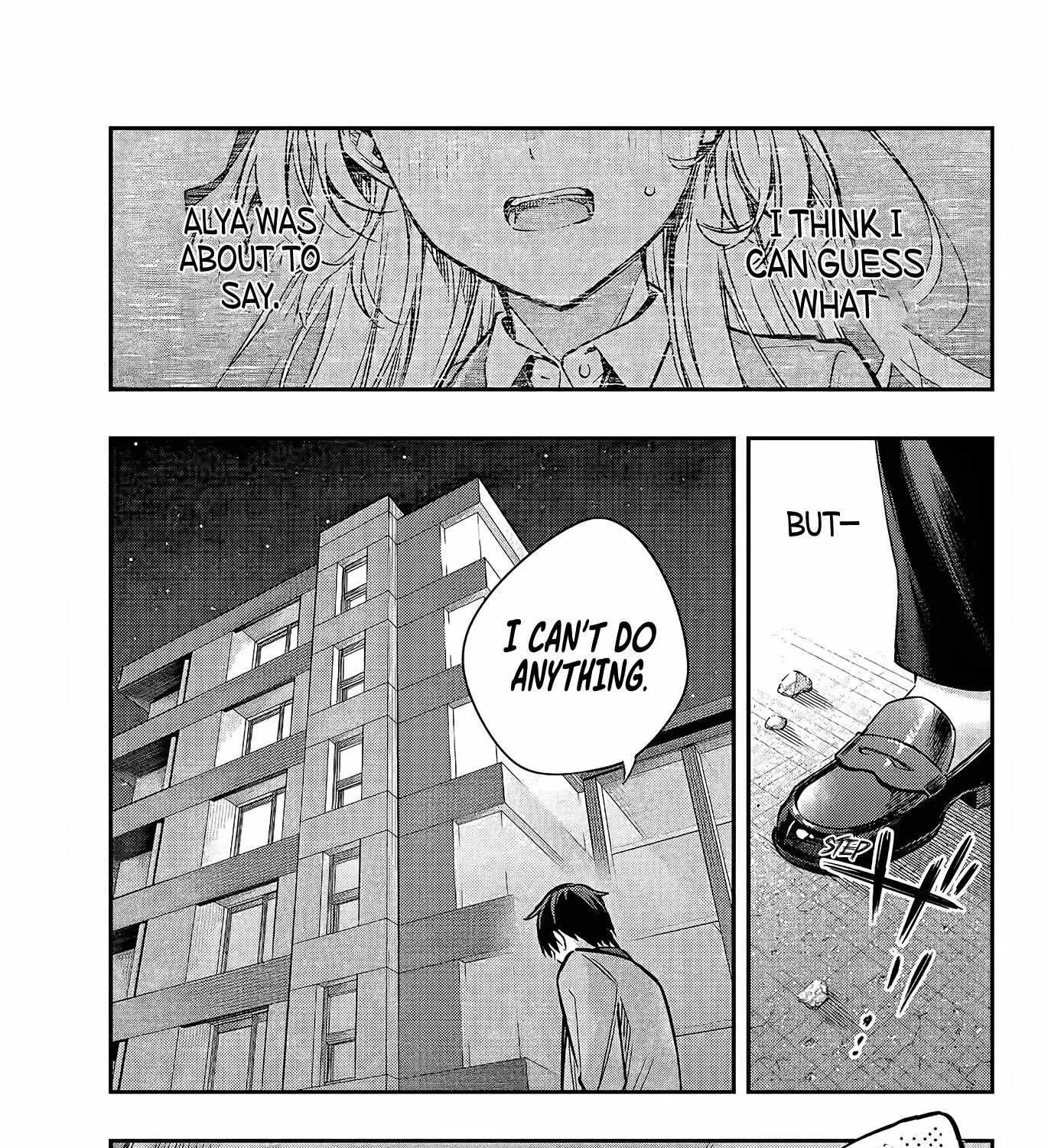 Alya, Who Sits Next to Me, Sometimes Whispers Sweet Nothings in Russian Chapter 19 page 30 - 