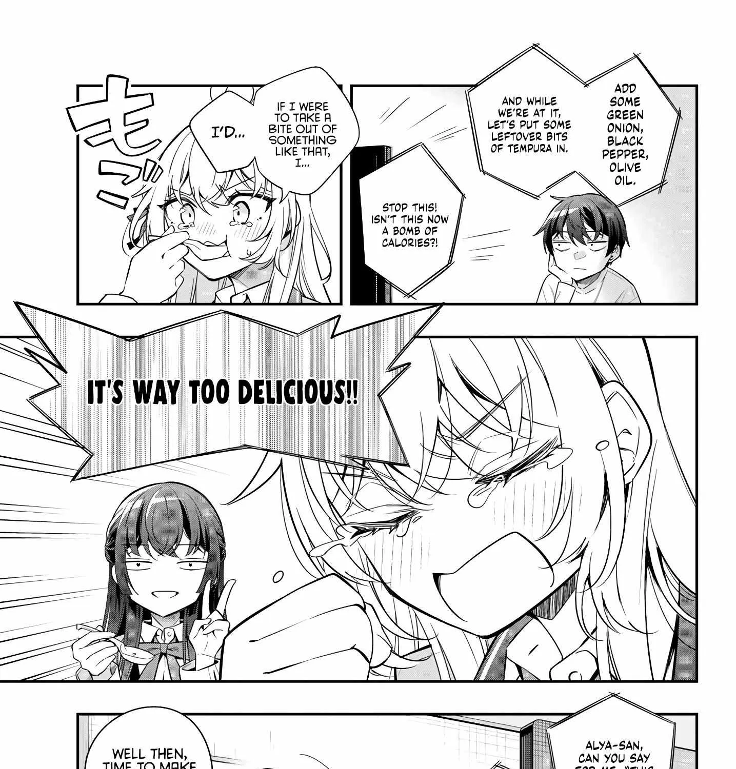 Alya, Who Sits Next to Me, Sometimes Whispers Sweet Nothings in Russian Chapter 25.5 page 14 - 