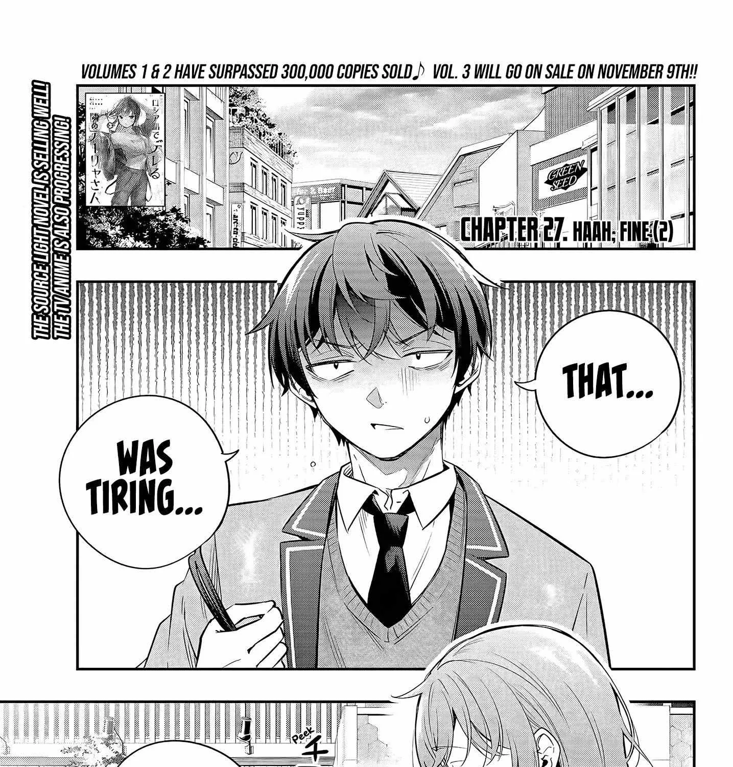 Alya, Who Sits Next to Me, Sometimes Whispers Sweet Nothings in Russian Chapter 27 page 3 - 