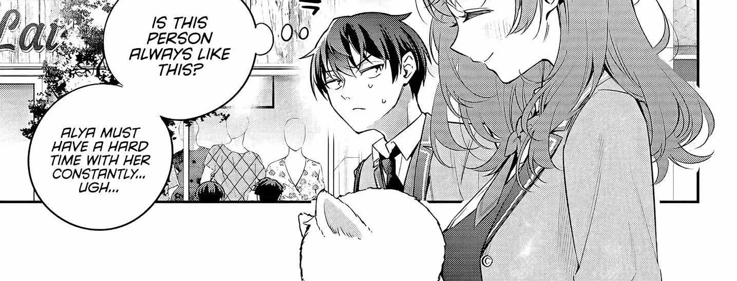 Alya, Who Sits Next to Me, Sometimes Whispers Sweet Nothings in Russian Chapter 27 page 4 - 