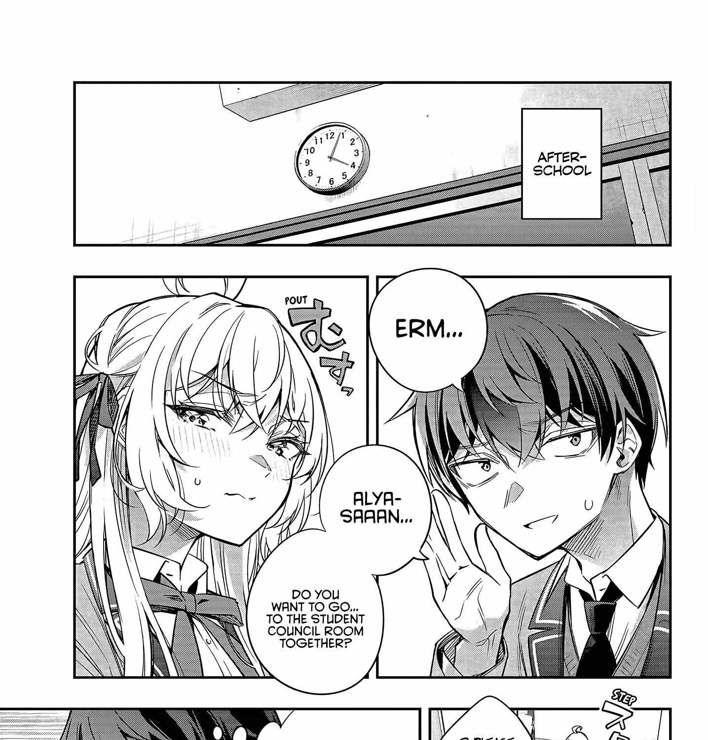 Alya, Who Sits Next to Me, Sometimes Whispers Sweet Nothings in Russian Chapter 35 page 23 - 
