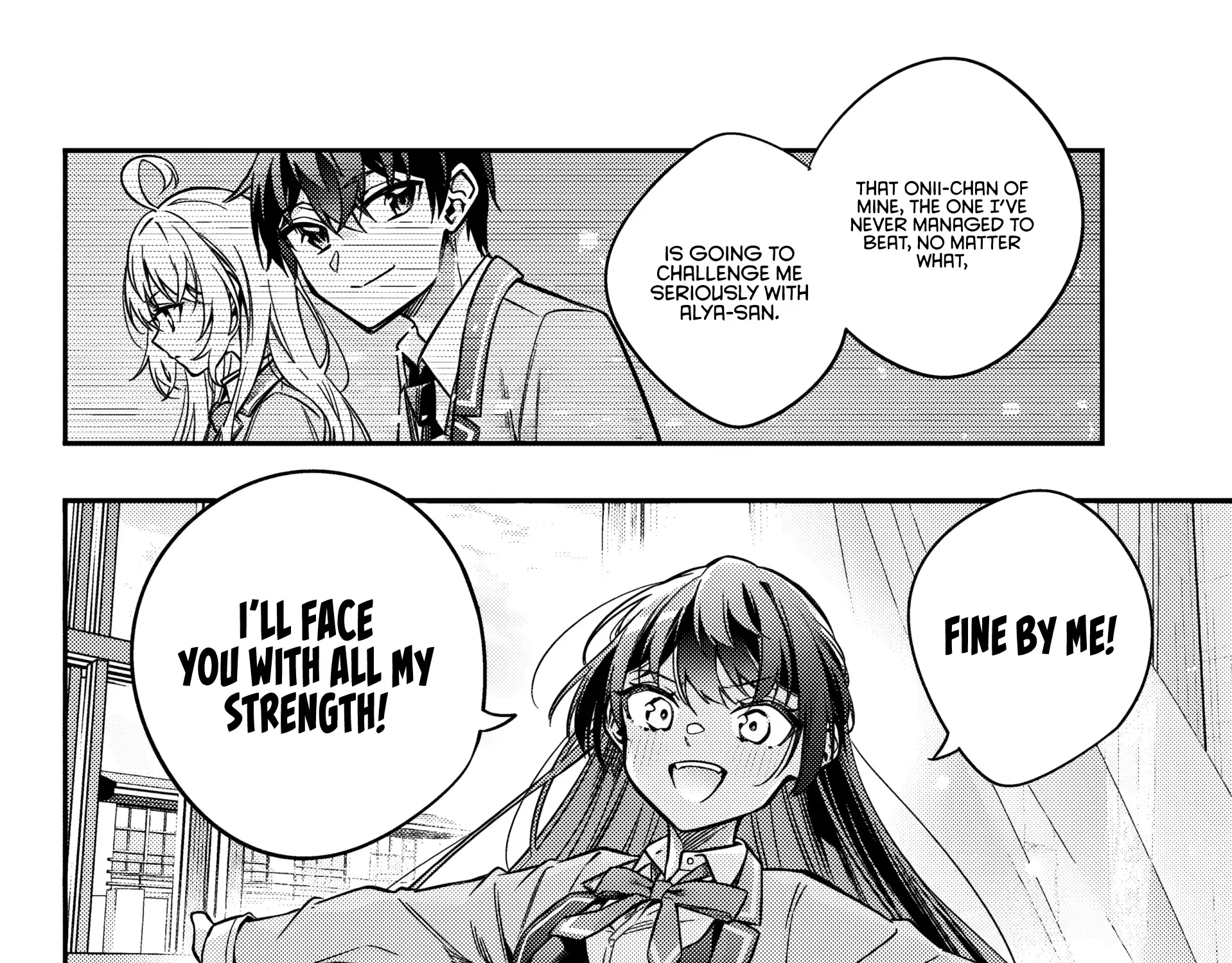 Alya, Who Sits Next to Me, Sometimes Whispers Sweet Nothings in Russian Chapter 45 page 8 - 