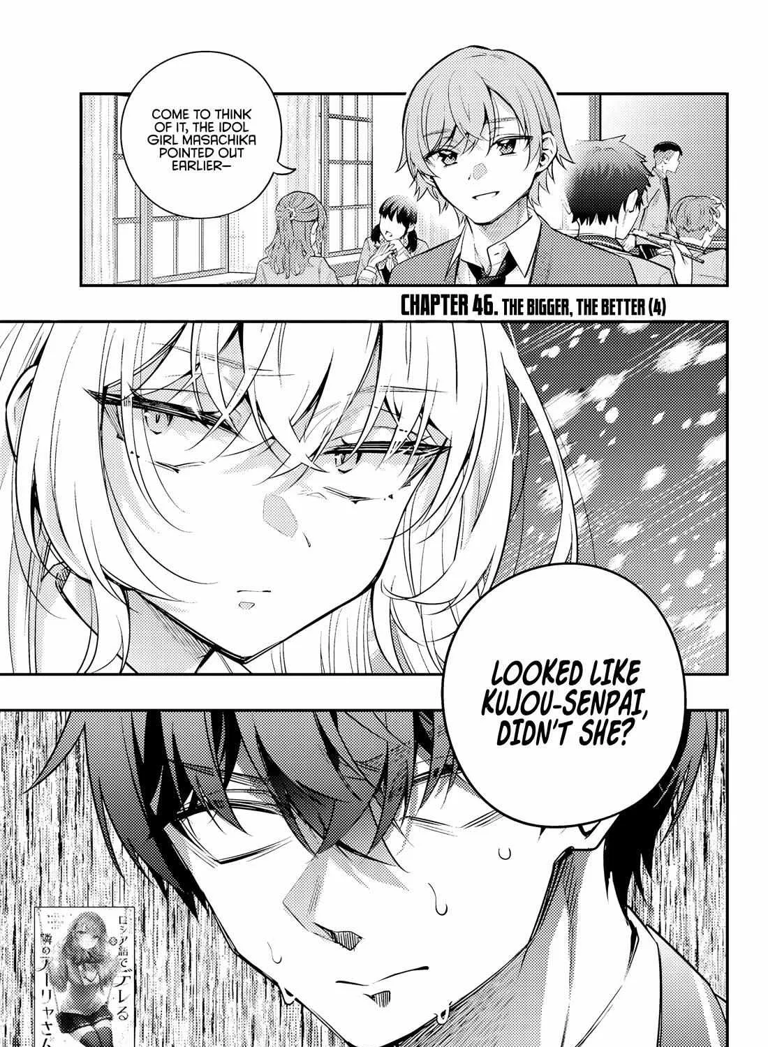 Alya, Who Sits Next to Me, Sometimes Whispers Sweet Nothings in Russian Chapter 46 page 3 - 