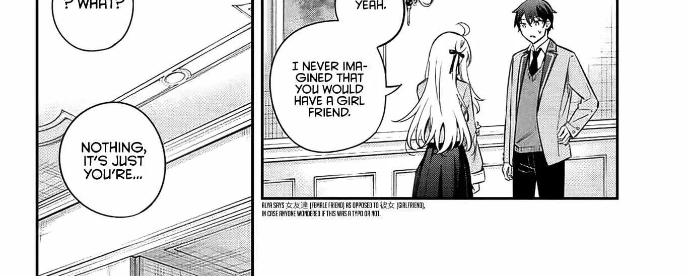 Alya, Who Sits Next to Me, Sometimes Whispers Sweet Nothings in Russian Chapter 5 page 22 - 