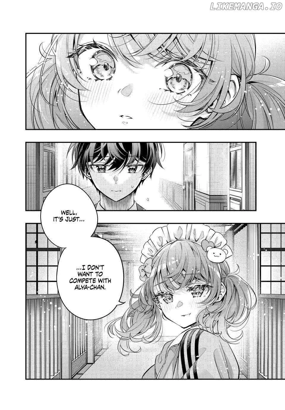 Alya, Who Sits Next to Me, Sometimes Whispers Sweet Nothings in Russian Chapter 50 page 11 - 