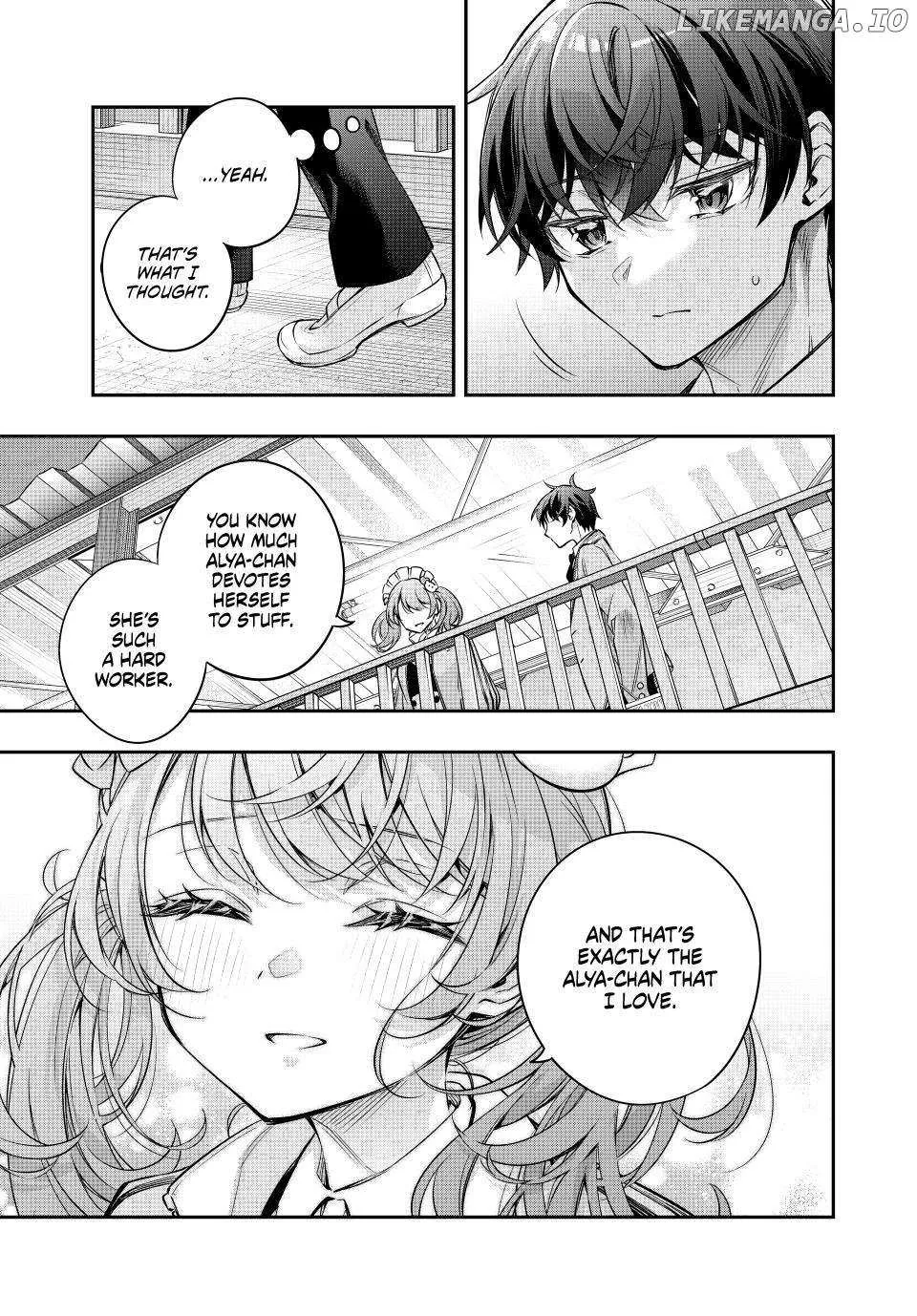 Alya, Who Sits Next to Me, Sometimes Whispers Sweet Nothings in Russian Chapter 50 page 12 - 