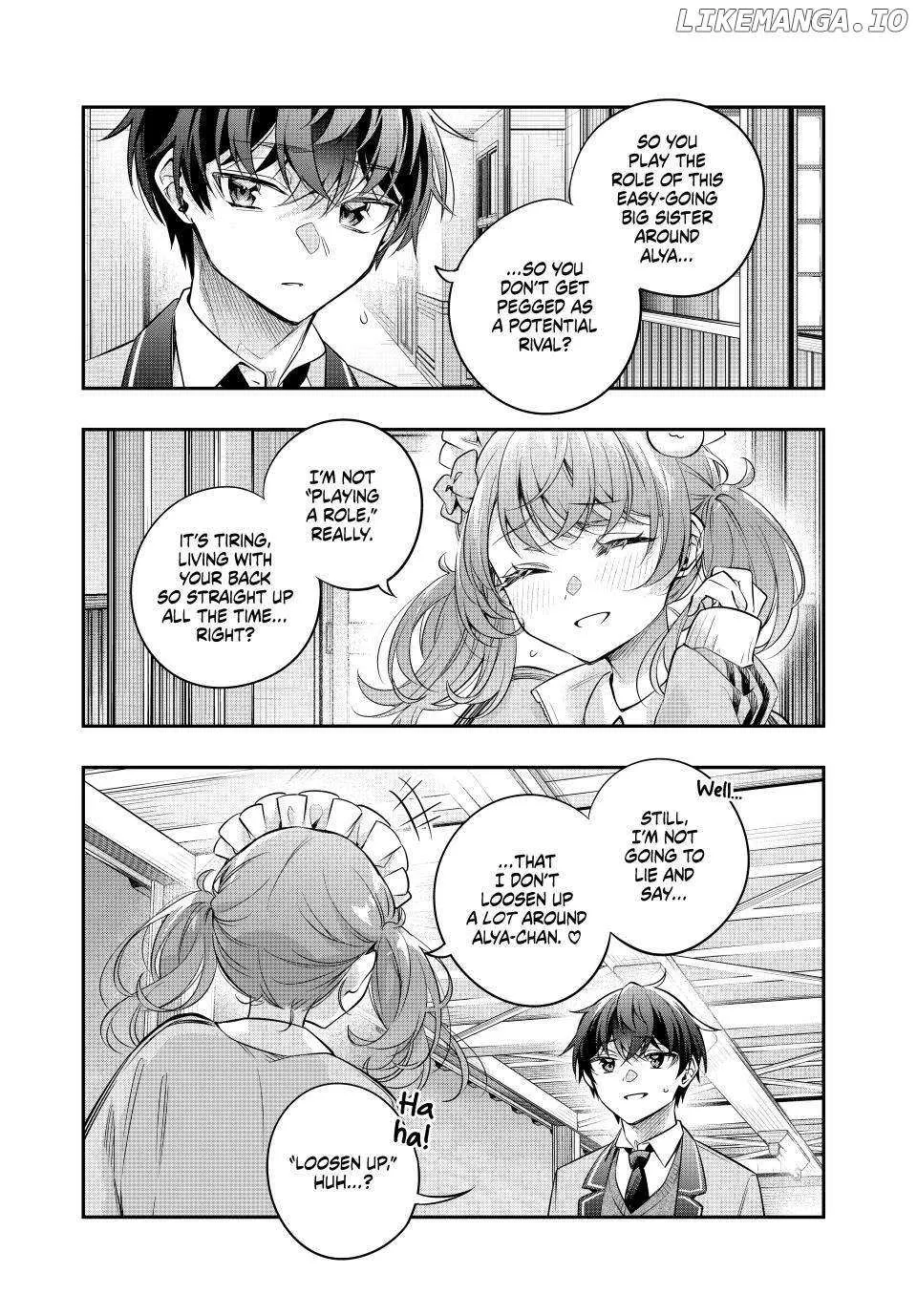 Alya, Who Sits Next to Me, Sometimes Whispers Sweet Nothings in Russian Chapter 50 page 13 - 