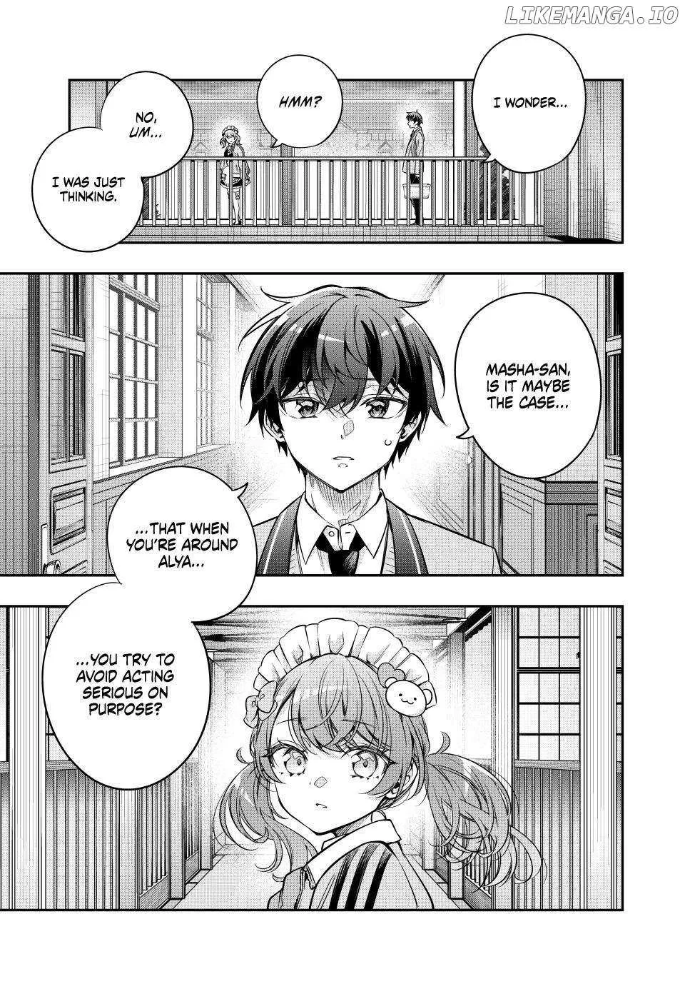 Alya, Who Sits Next to Me, Sometimes Whispers Sweet Nothings in Russian Chapter 50 page 10 - 