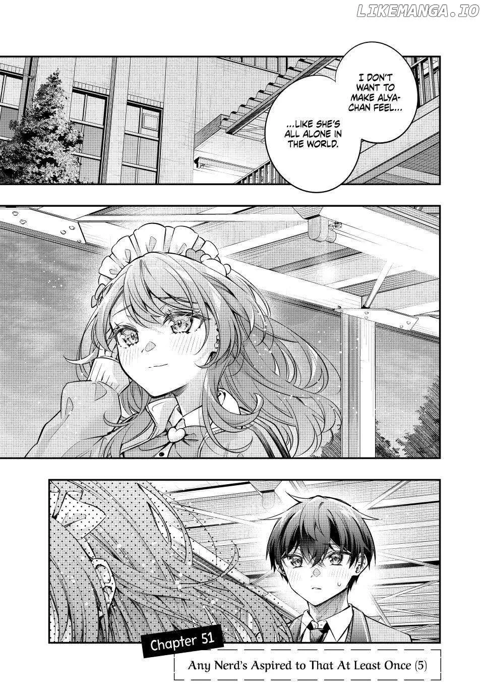 Alya, Who Sits Next to Me, Sometimes Whispers Sweet Nothings in Russian Chapter 51 page 2 - 