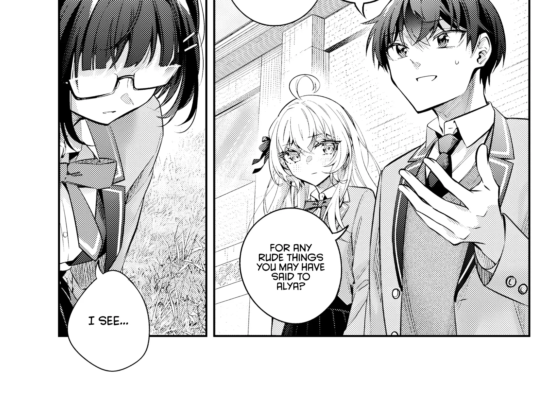 Alya, Who Sits Next to Me, Sometimes Whispers Sweet Nothings in Russian Chapter 53 page 7 - 