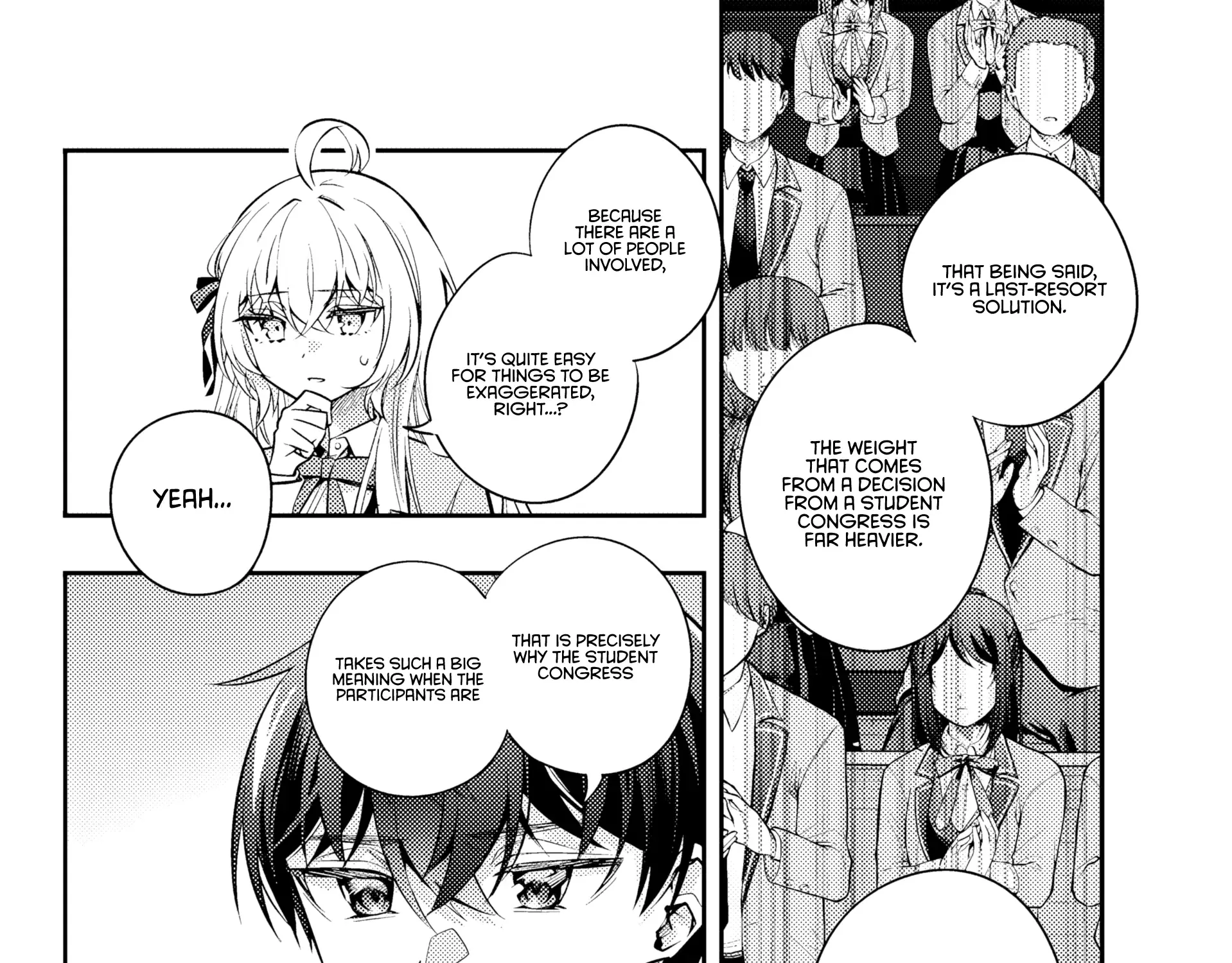 Alya, Who Sits Next to Me, Sometimes Whispers Sweet Nothings in Russian Chapter 54 page 9 - 