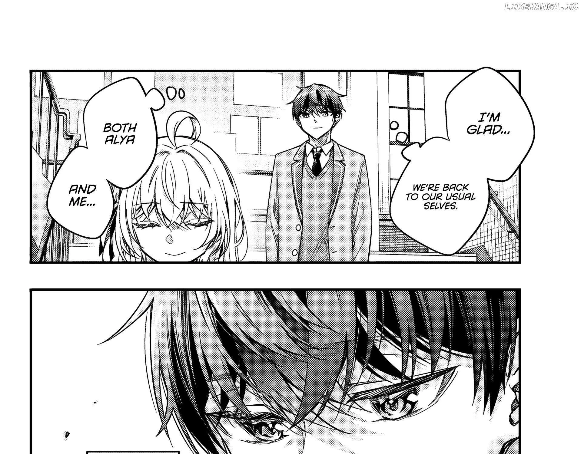 Alya, Who Sits Next to Me, Sometimes Whispers Sweet Nothings in Russian Chapter 57 page 4 - 