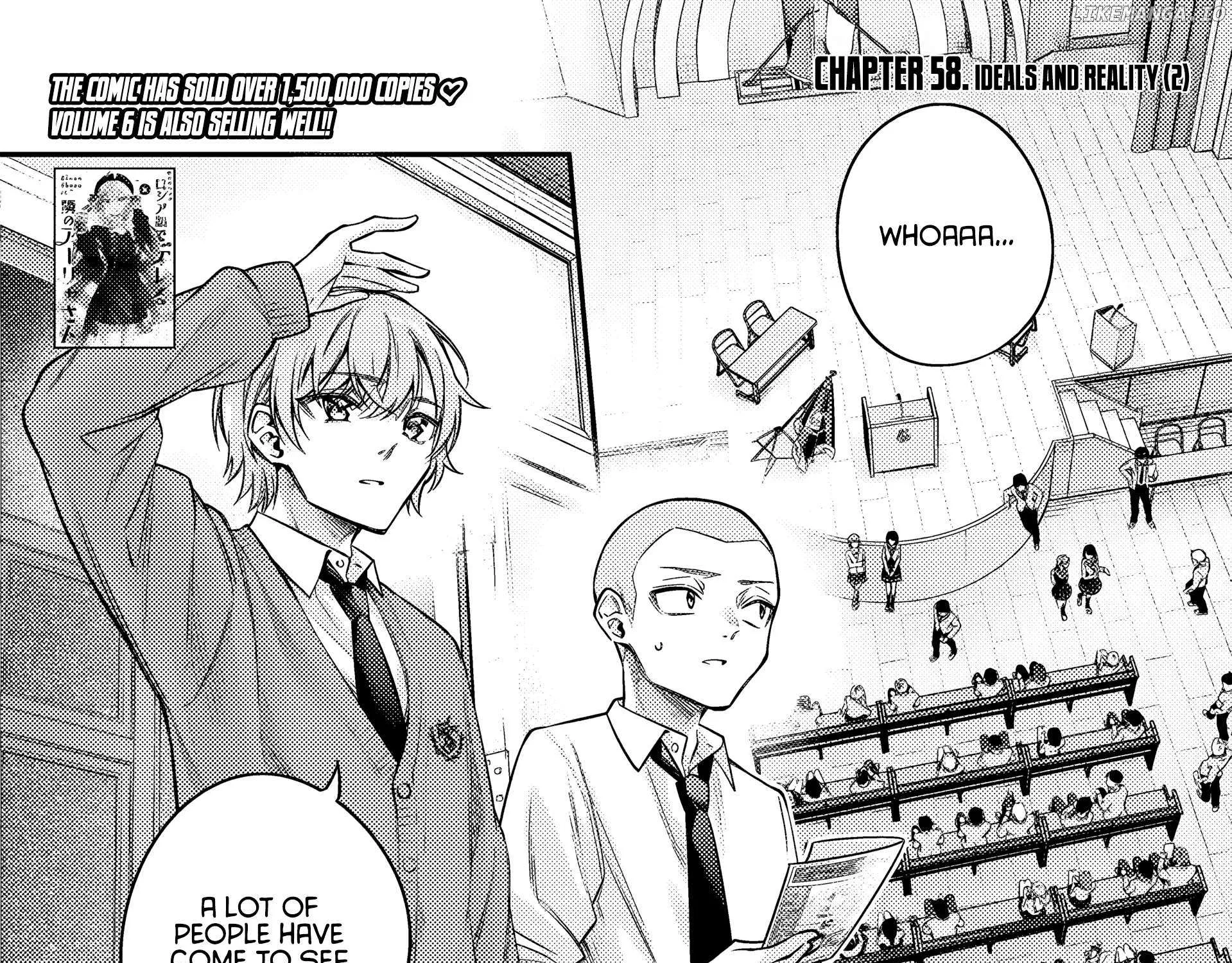 Alya, Who Sits Next to Me, Sometimes Whispers Sweet Nothings in Russian Chapter 58 page 2 - 