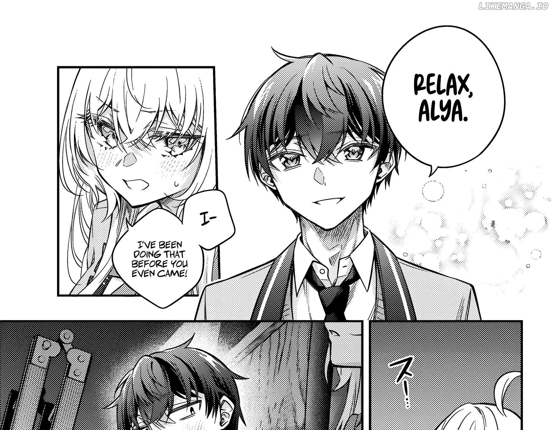 Alya, Who Sits Next to Me, Sometimes Whispers Sweet Nothings in Russian Chapter 58 page 18 - 