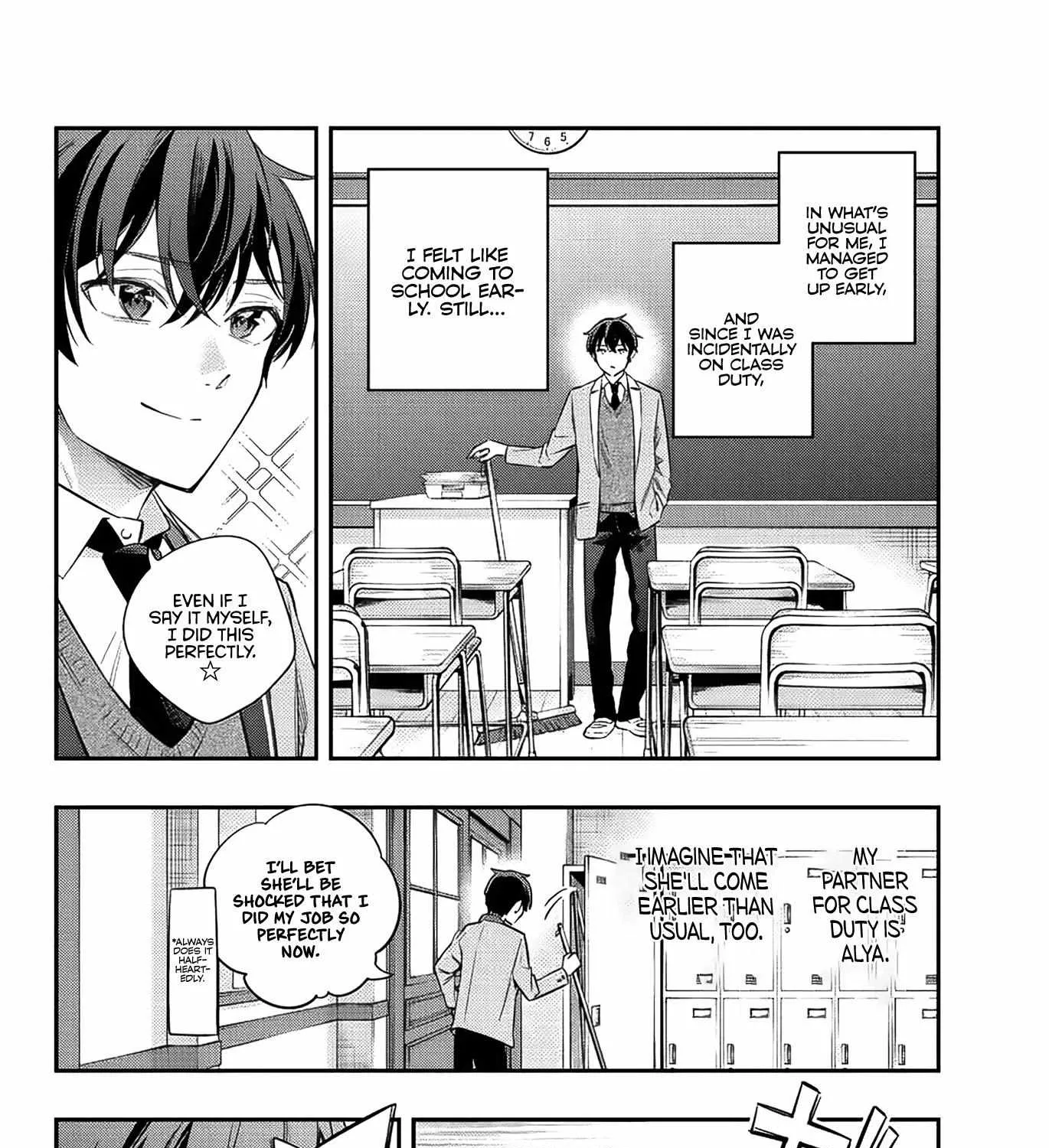 Alya, Who Sits Next to Me, Sometimes Whispers Sweet Nothings in Russian Chapter 6 page 9 - 