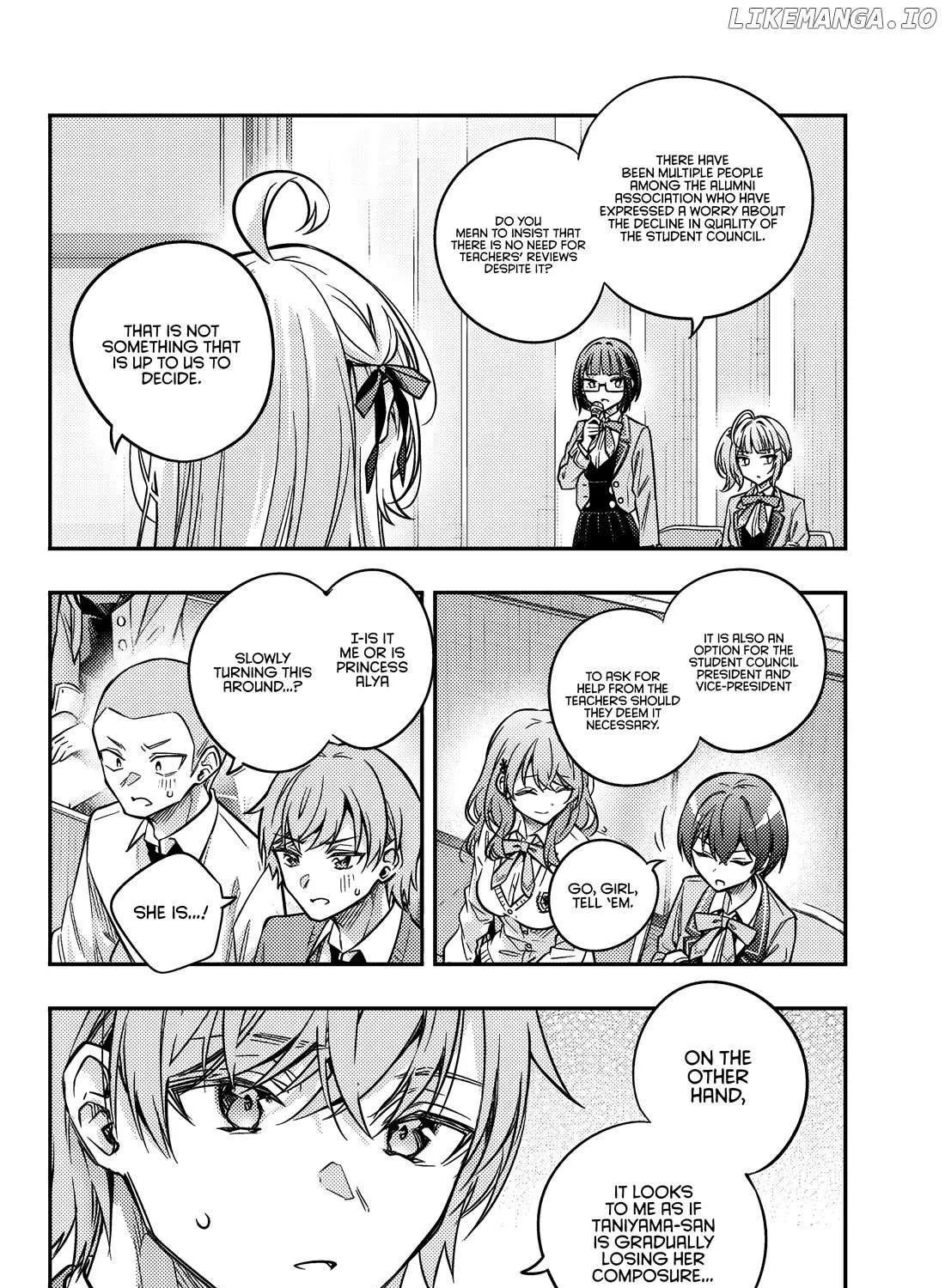 Alya, Who Sits Next to Me, Sometimes Whispers Sweet Nothings in Russian Chapter 61 page 12 - 