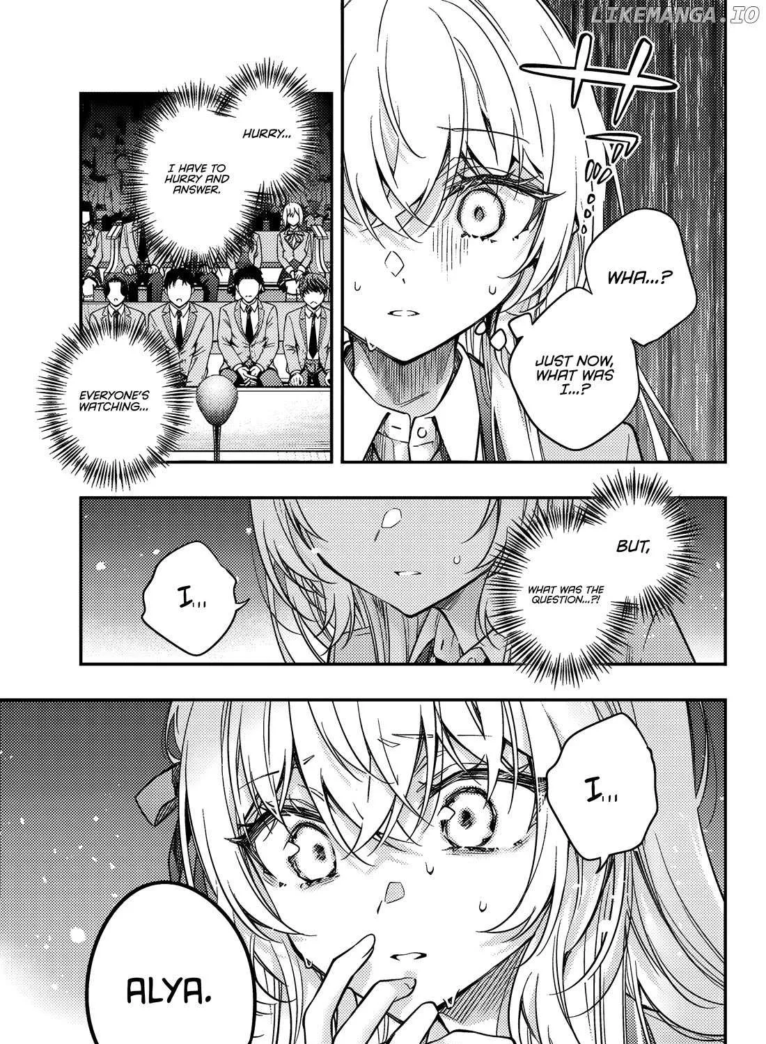Alya, Who Sits Next to Me, Sometimes Whispers Sweet Nothings in Russian Chapter 61 page 26 - 