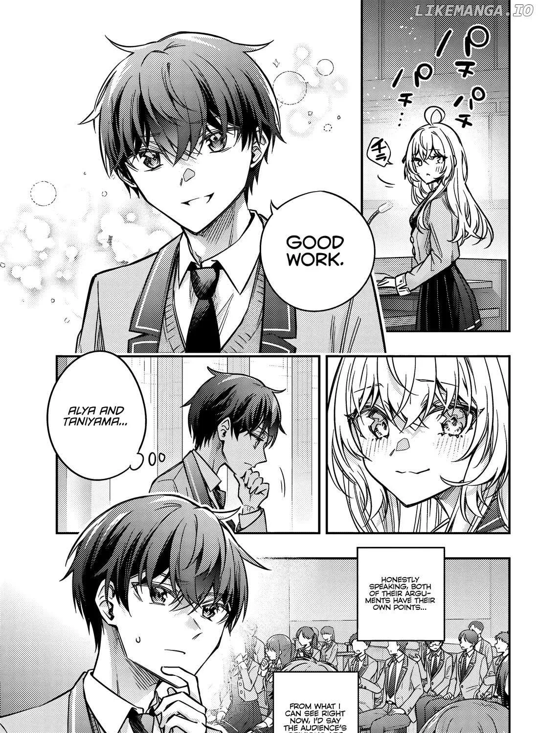 Alya, Who Sits Next to Me, Sometimes Whispers Sweet Nothings in Russian Chapter 61 page 6 - 
