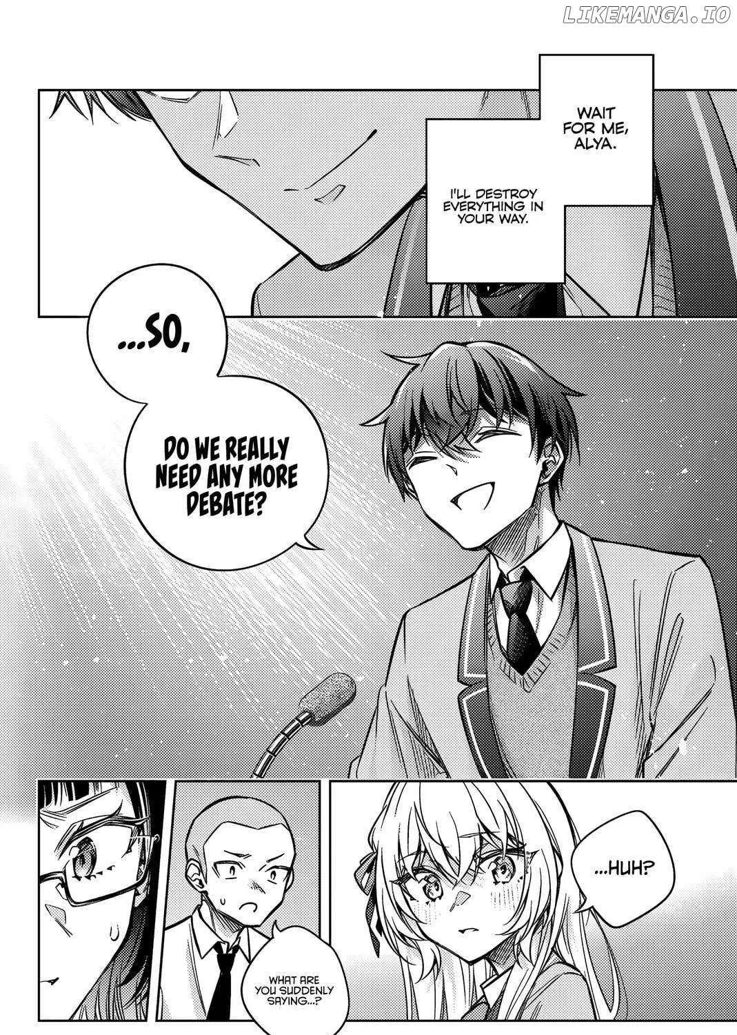 Alya, Who Sits Next to Me, Sometimes Whispers Sweet Nothings in Russian Chapter 62 page 9 - 