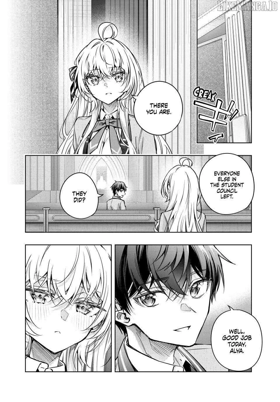 Alya, Who Sits Next to Me, Sometimes Whispers Sweet Nothings in Russian Chapter 64 page 9 - 