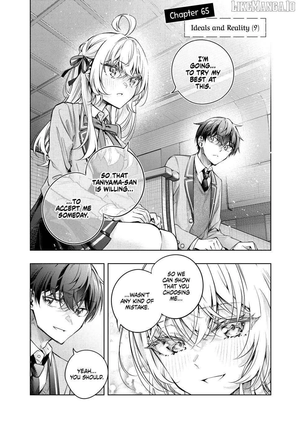 Alya, Who Sits Next to Me, Sometimes Whispers Sweet Nothings in Russian Chapter 65 page 2 - 