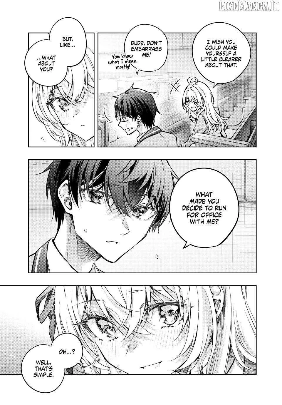 Alya, Who Sits Next to Me, Sometimes Whispers Sweet Nothings in Russian Chapter 65 page 14 - 
