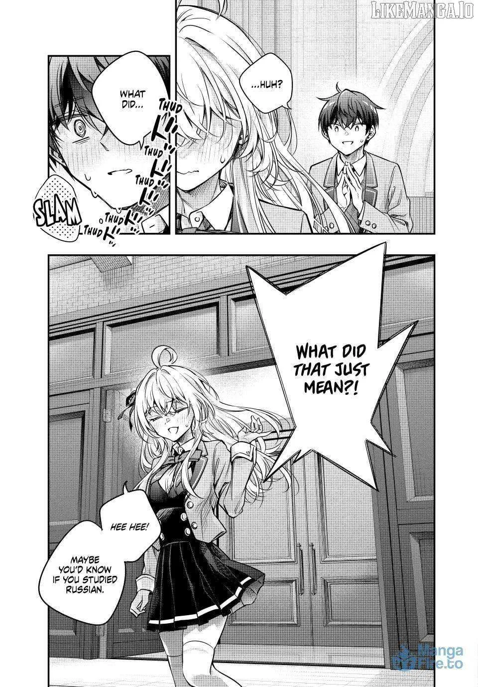Alya, Who Sits Next to Me, Sometimes Whispers Sweet Nothings in Russian Chapter 66 page 10 - 