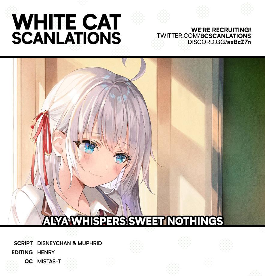 Alya, Who Sits Next to Me, Sometimes Whispers Sweet Nothings in Russian Chapter 7.1 page 1 - 