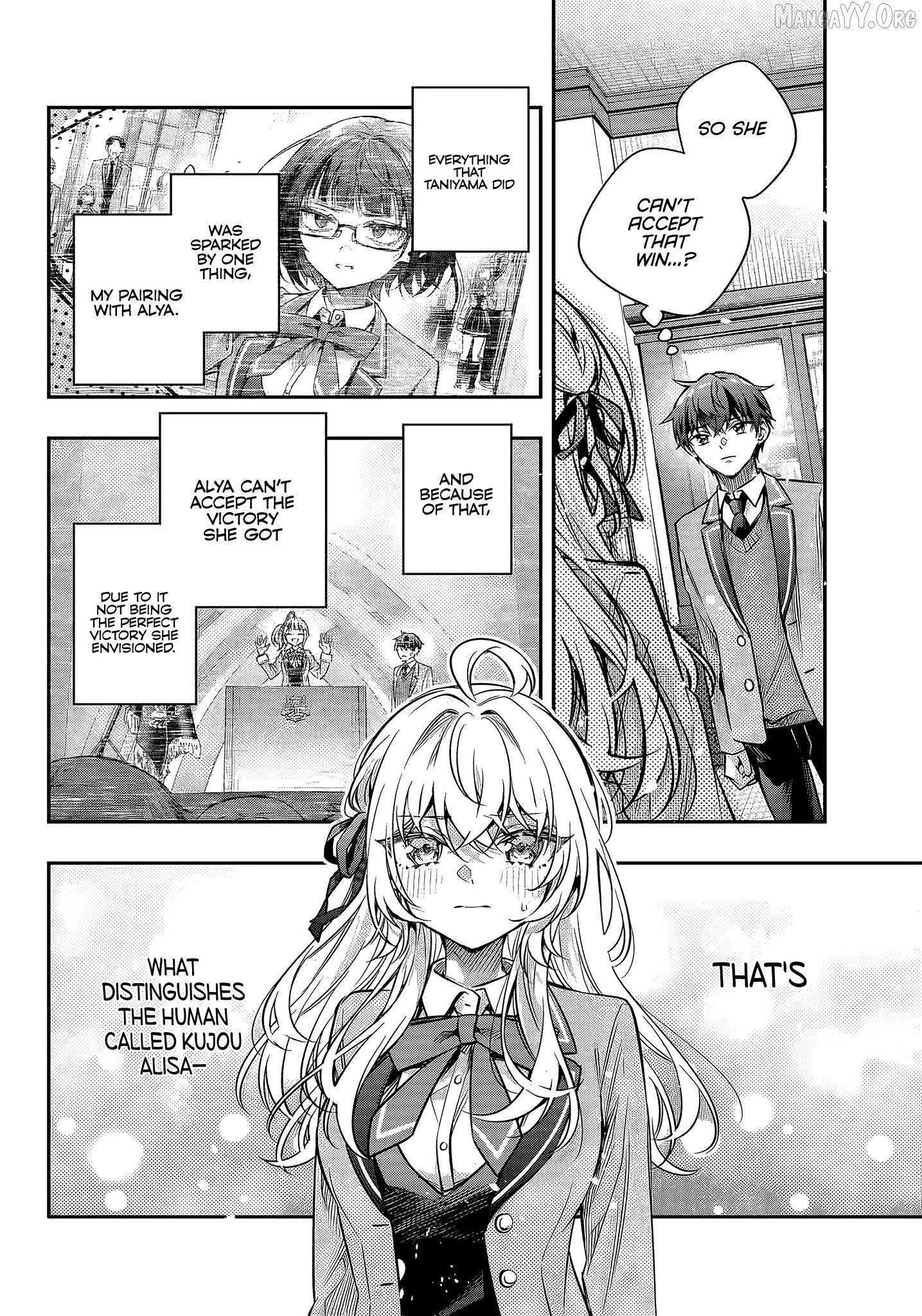 Alya, Who Sits Next to Me, Sometimes Whispers Sweet Nothings in Russian Chapter 70 page 12 - 