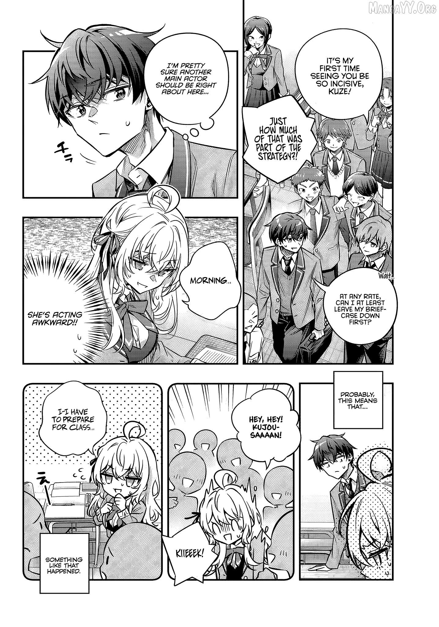 Alya, Who Sits Next to Me, Sometimes Whispers Sweet Nothings in Russian Chapter 70 page 4 - 