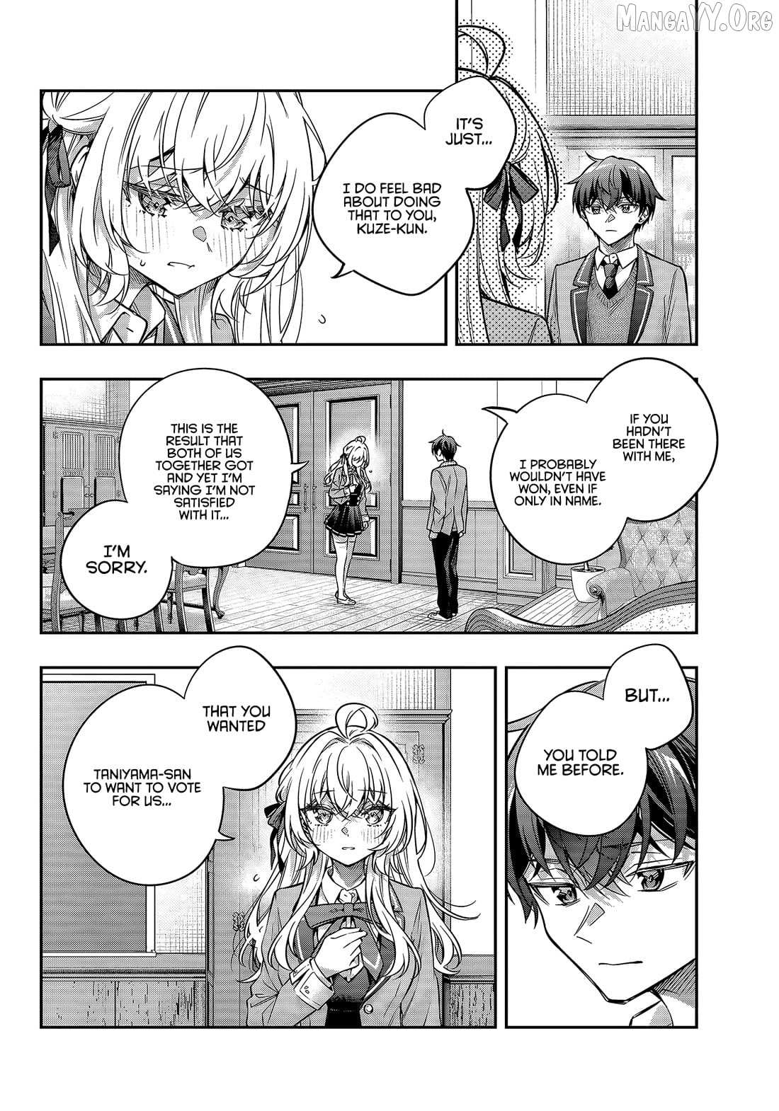 Alya, Who Sits Next to Me, Sometimes Whispers Sweet Nothings in Russian Chapter 71 page 3 - 
