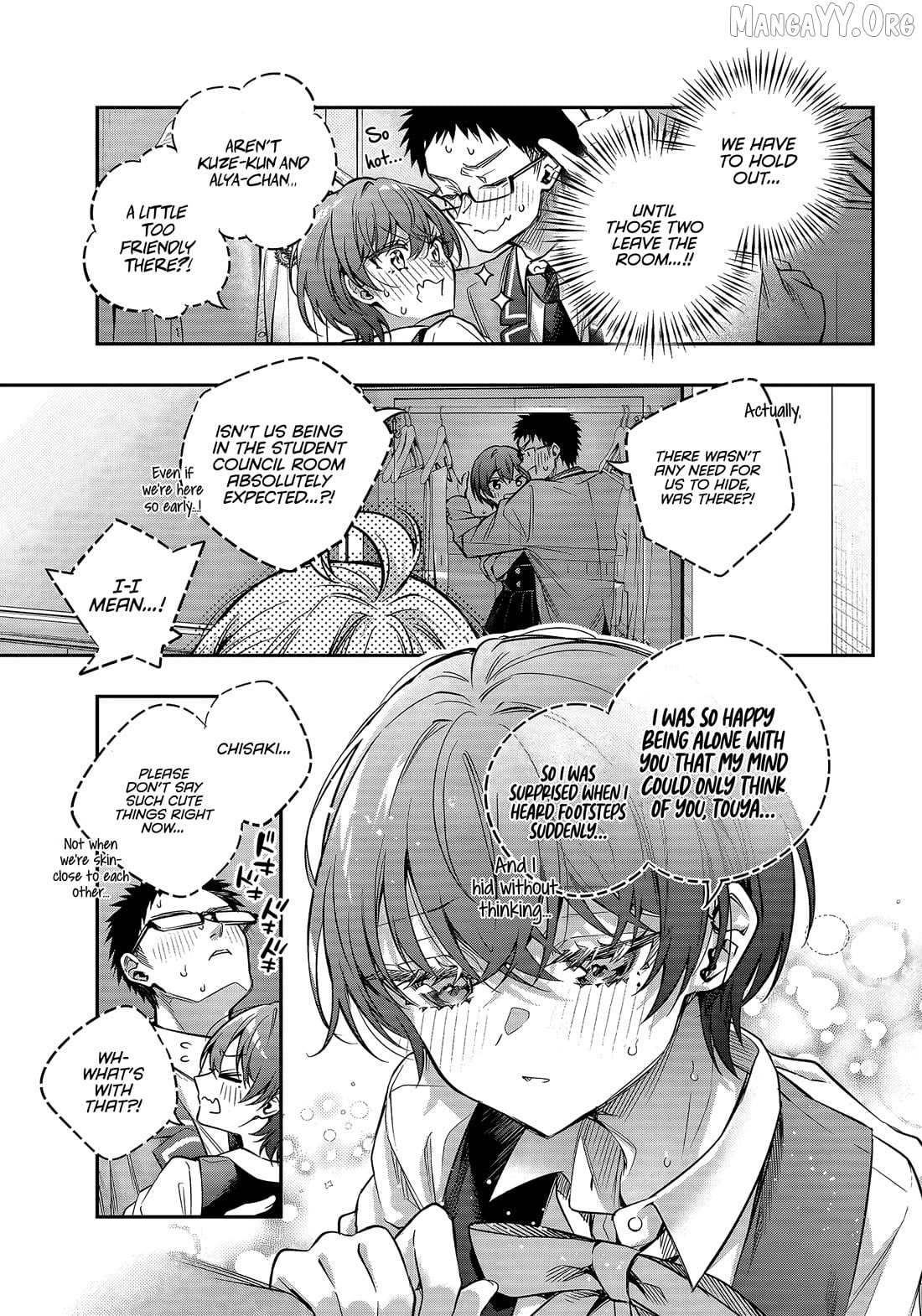 Alya, Who Sits Next to Me, Sometimes Whispers Sweet Nothings in Russian Chapter 71 page 10 - 