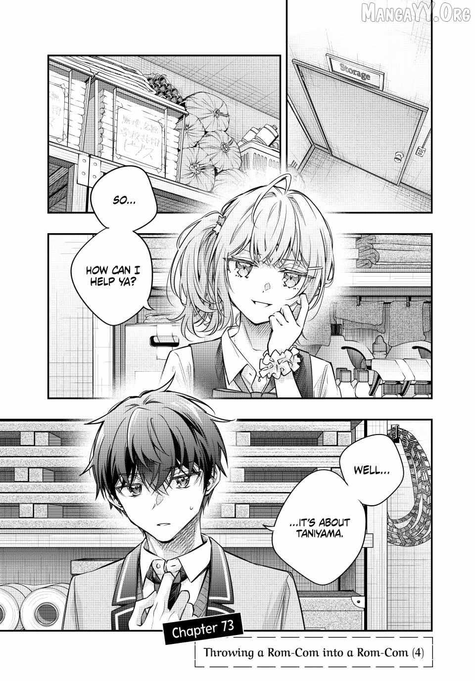 Alya, Who Sits Next to Me, Sometimes Whispers Sweet Nothings in Russian Chapter 73 page 2 - 