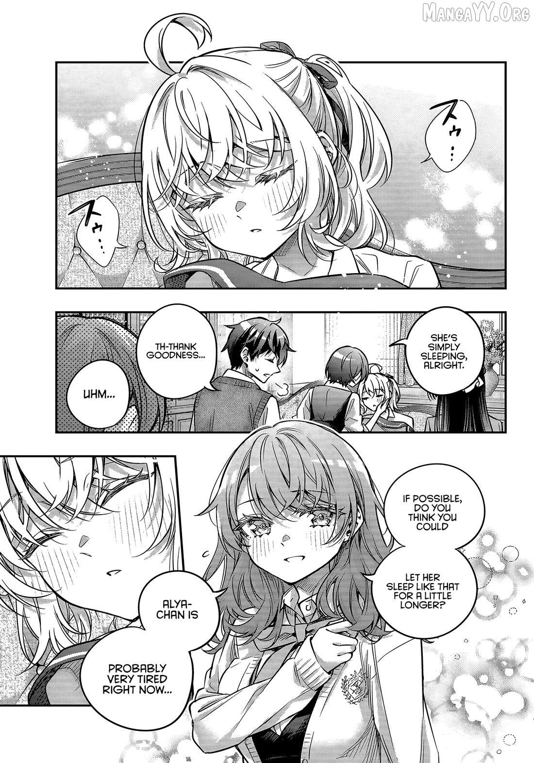 Alya, Who Sits Next to Me, Sometimes Whispers Sweet Nothings in Russian Chapter 79 page 7 - 