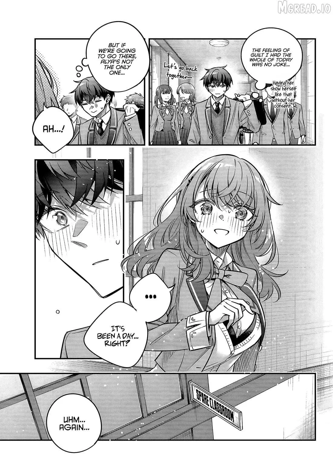 Alya, Who Sits Next to Me, Sometimes Whispers Sweet Nothings in Russian Chapter 81 page 7 - 