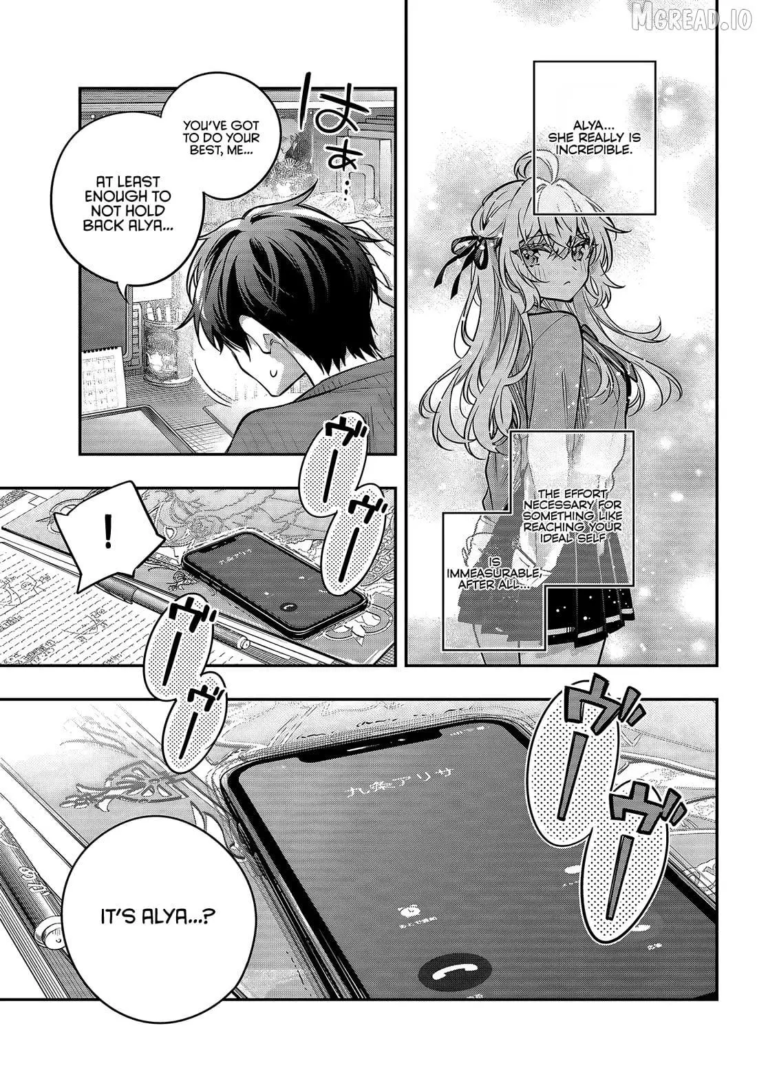 Alya, Who Sits Next to Me, Sometimes Whispers Sweet Nothings in Russian Chapter 82 page 3 - 