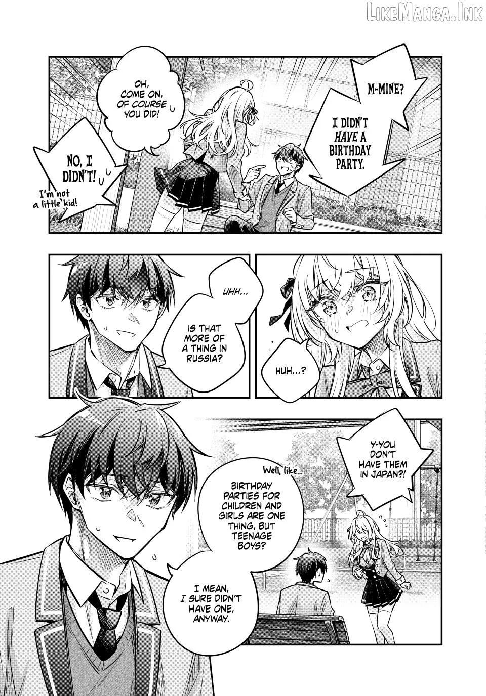 Alya, Who Sits Next to Me, Sometimes Whispers Sweet Nothings in Russian Chapter 84 page 13 - 