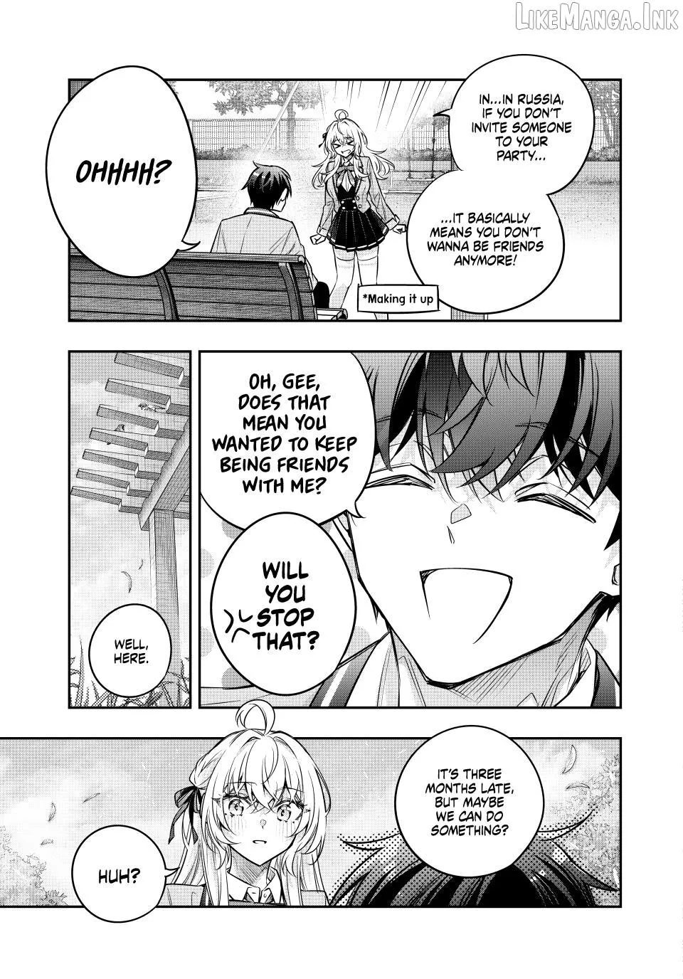 Alya, Who Sits Next to Me, Sometimes Whispers Sweet Nothings in Russian Chapter 84 page 15 - 