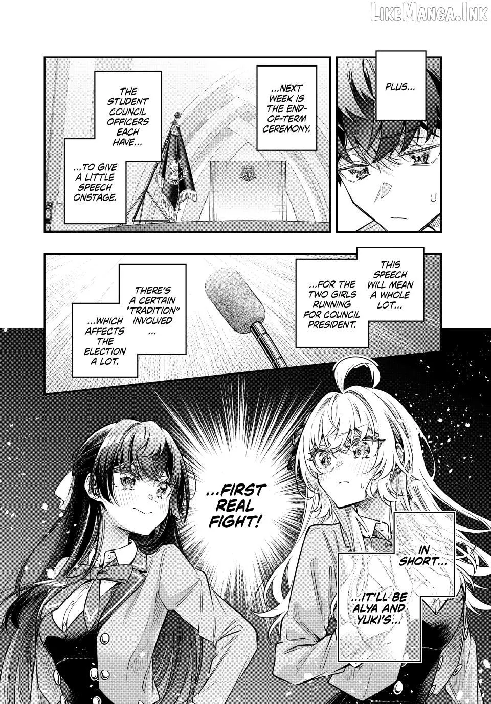 Alya, Who Sits Next to Me, Sometimes Whispers Sweet Nothings in Russian Chapter 84 page 8 - 