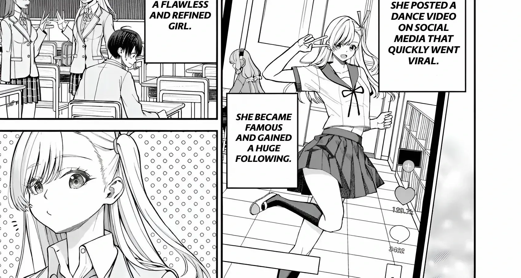 Amari-chan, the Girl I Found Next to the Number One Girl Everyone Wants as a Girlfriend Chapter 1.2 page 10 - 
