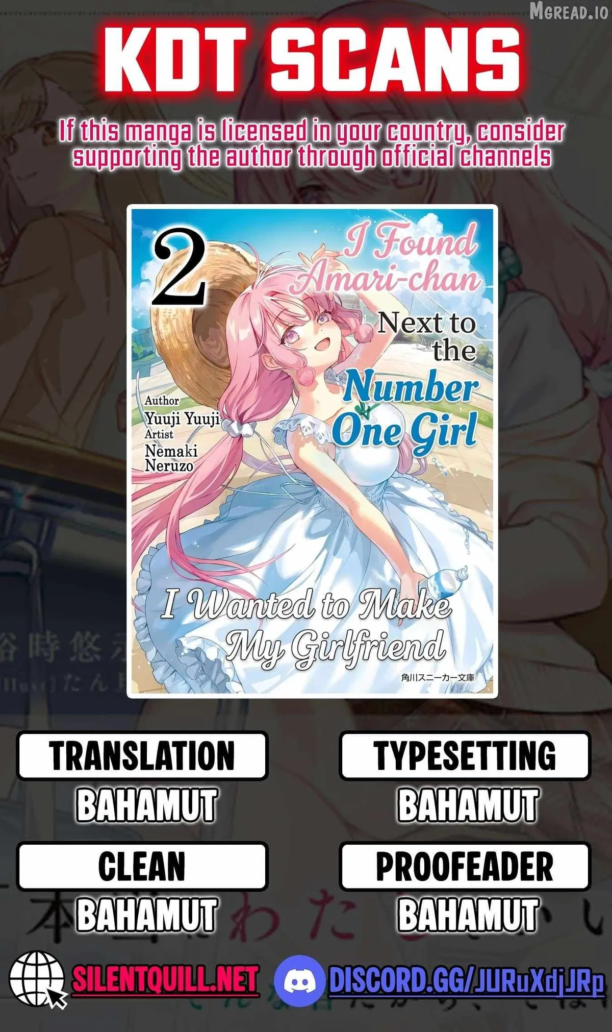 Amari-chan, the Girl I Found Next to the Number One Girl Everyone Wants as a Girlfriend Chapter 10 page 1 - 