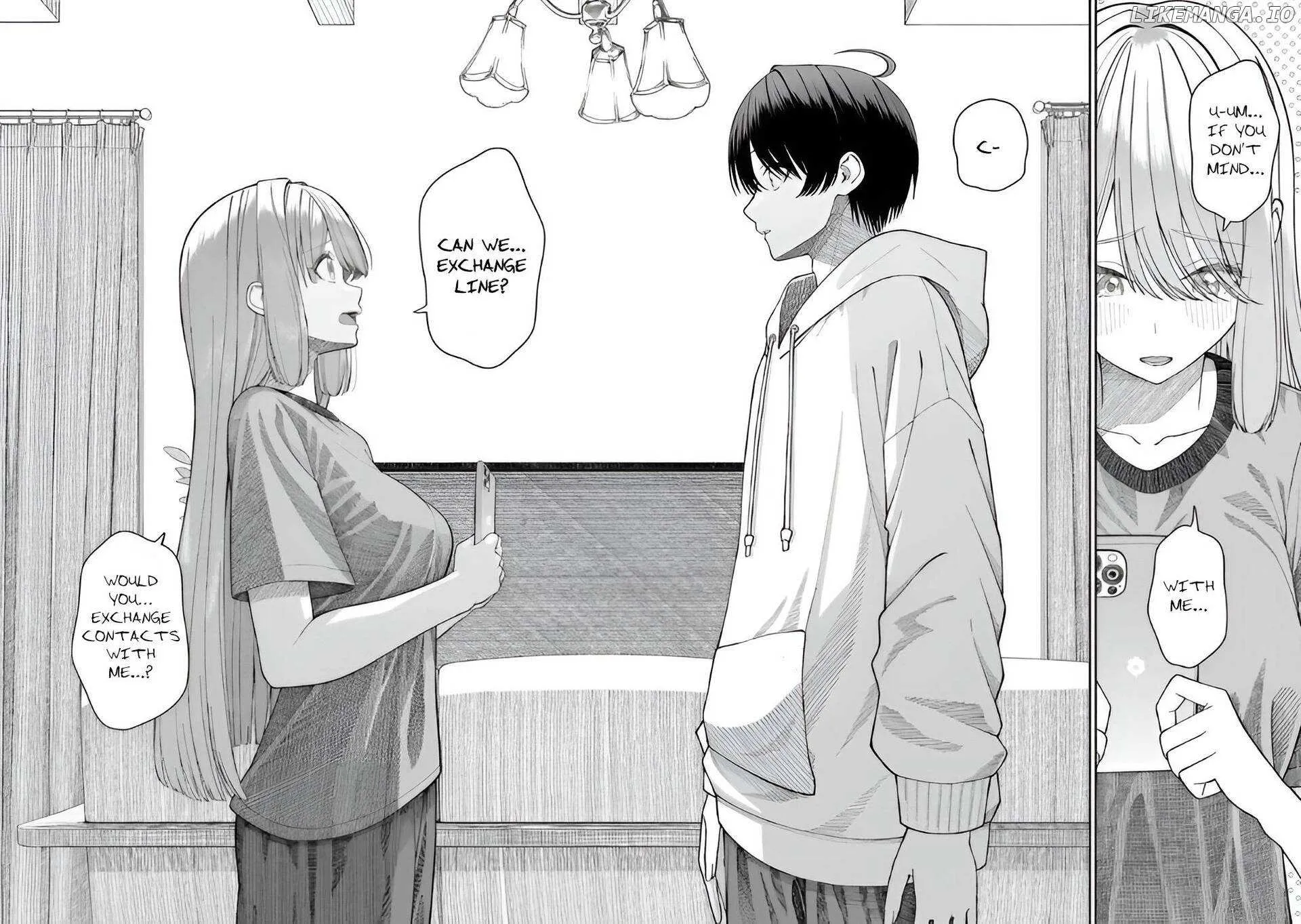 Amari-chan, the Girl I Found Next to the Number One Girl Everyone Wants as a Girlfriend Chapter 4.2 page 14 - 