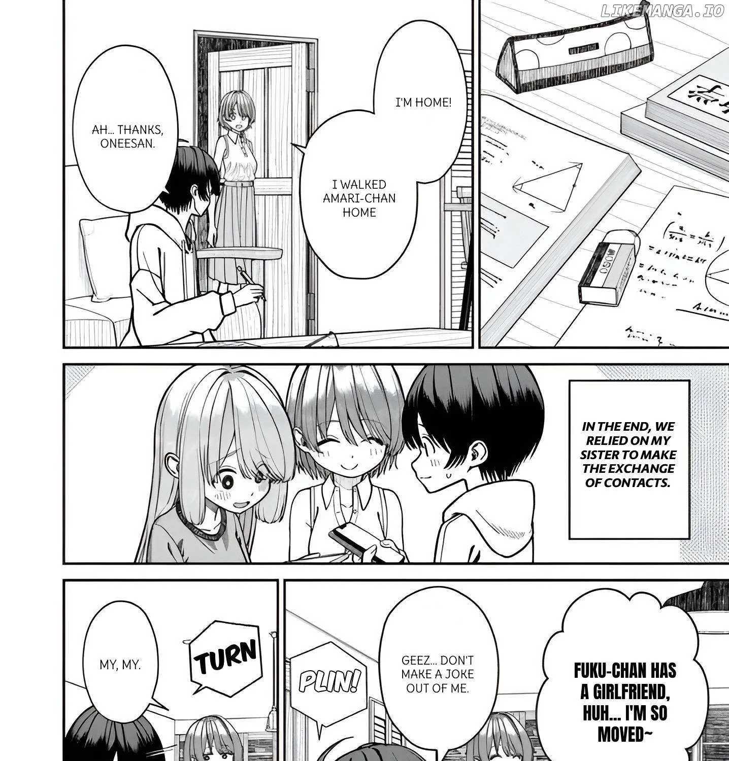 Amari-chan, the Girl I Found Next to the Number One Girl Everyone Wants as a Girlfriend Chapter 4.2 page 19 - 