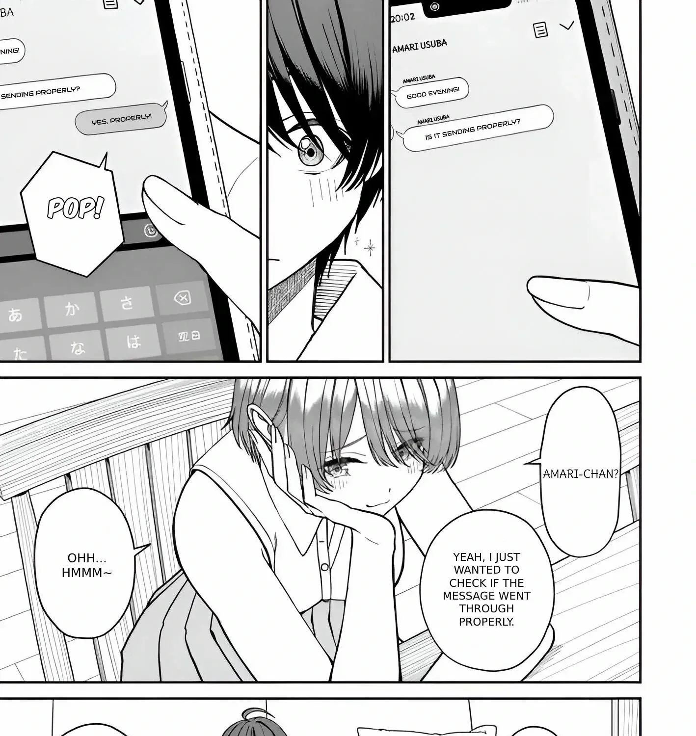 Amari-chan, the Girl I Found Next to the Number One Girl Everyone Wants as a Girlfriend Chapter 4.2 page 21 - 